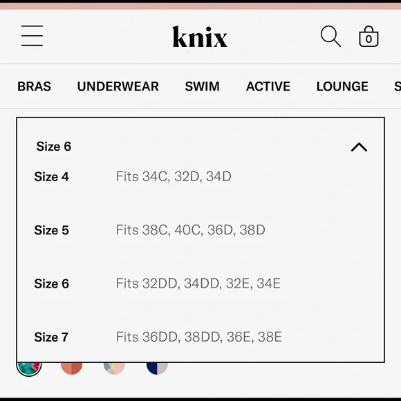 Knix Padded Wide Strap V-Neck Convertible Strap - Picture 7 of 8